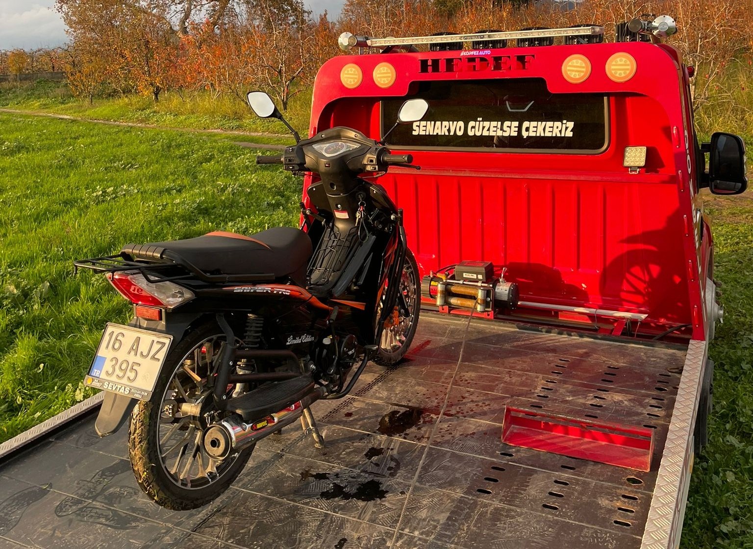 Motosiklet Taşıma Hizmeti